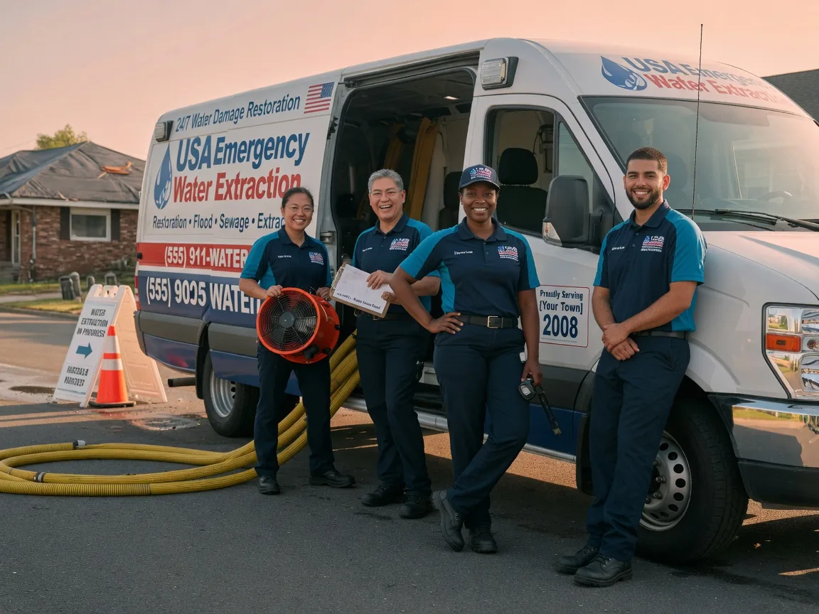 Emergency Water Removal company in Hanford, CA